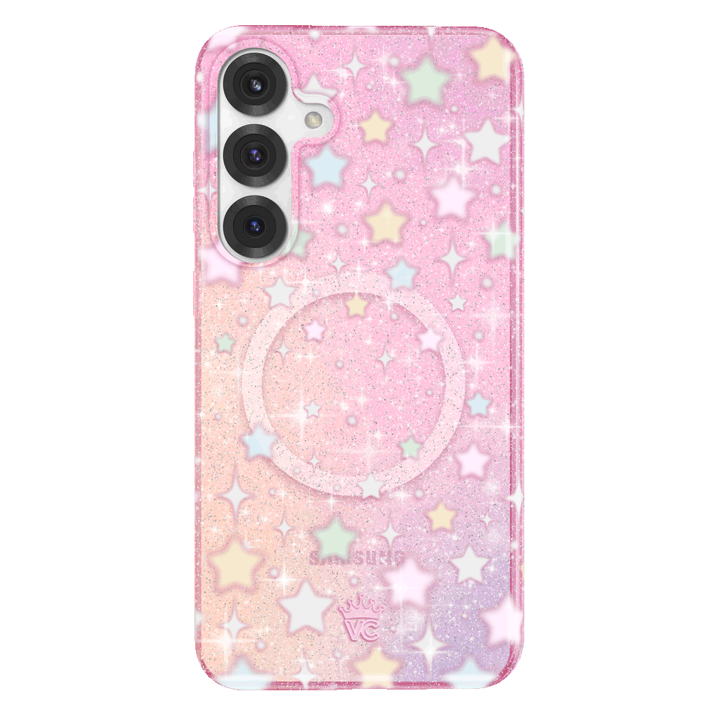 Falling Star Glitter Samsung Case