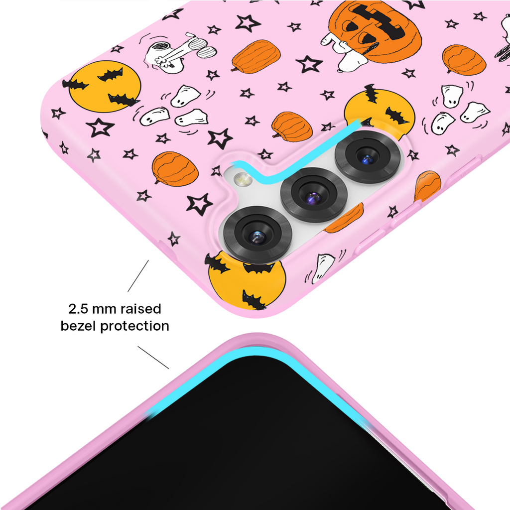 Snoopy Pink Pumpkins Samsung Case