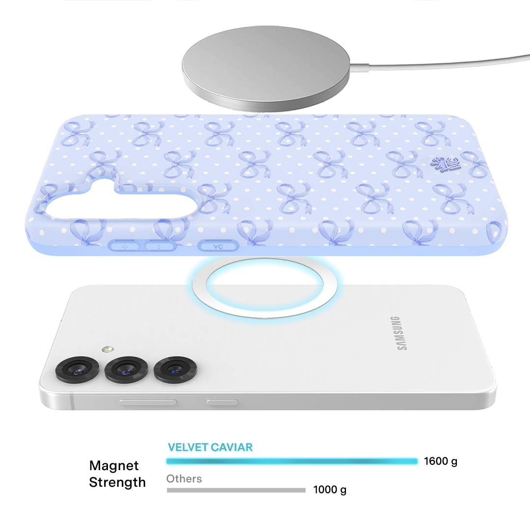 Lovely Blue Bows Samsung Case