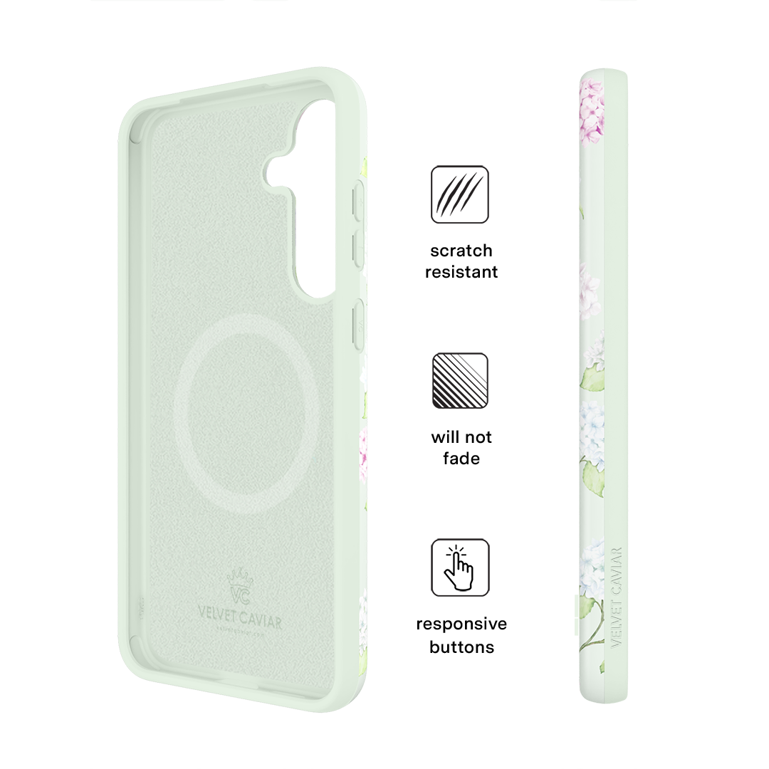Hydrangea Floral Samsung Case