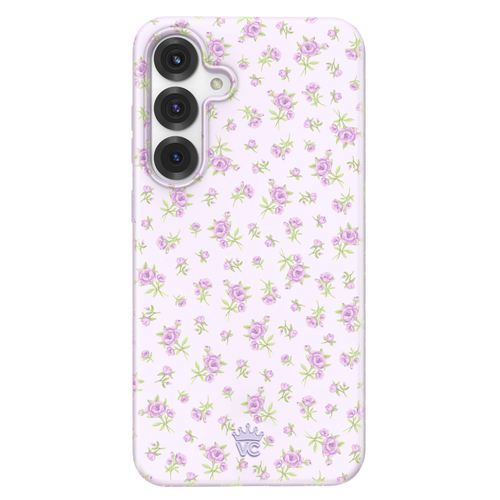Dainty Lilac Floral Samsung Case