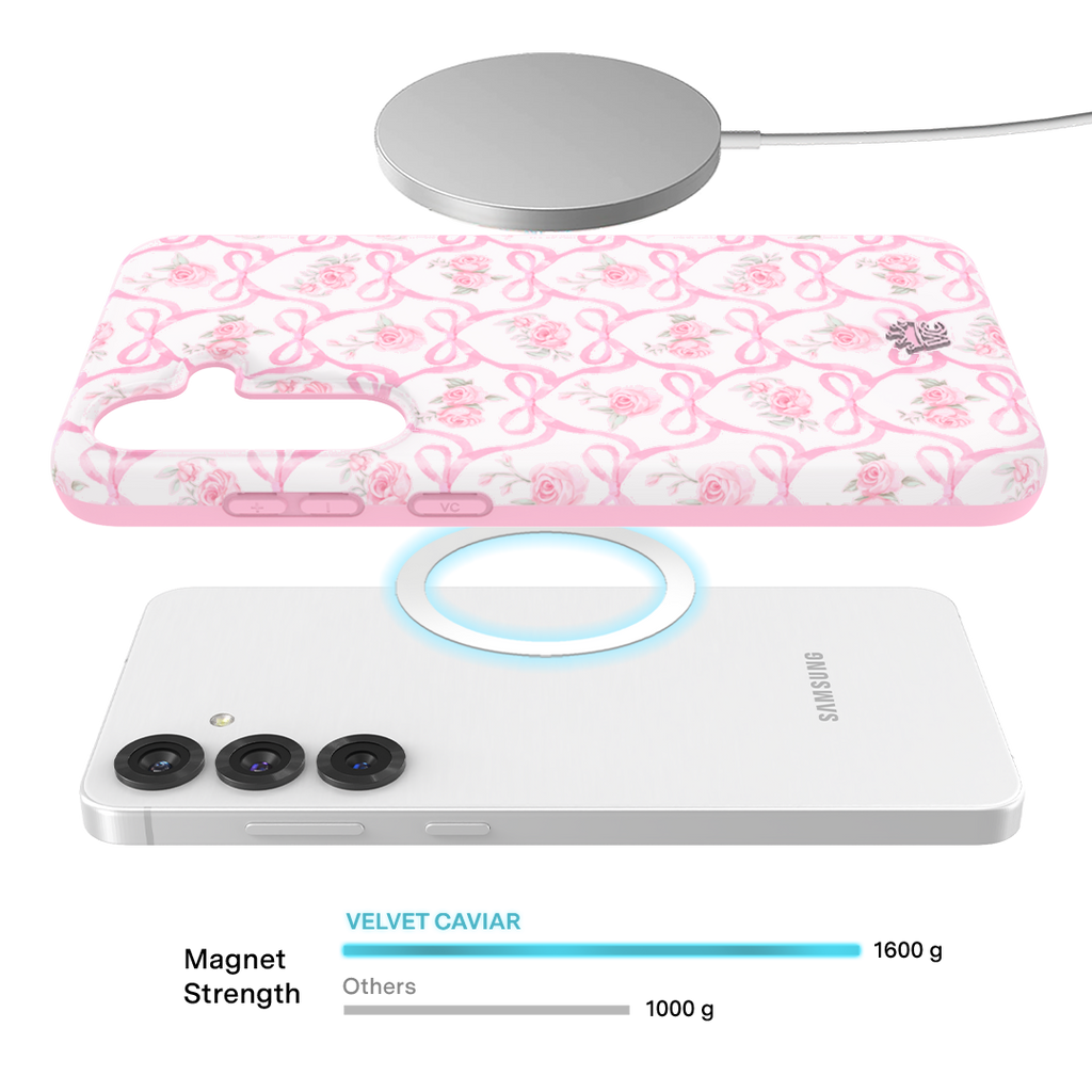 Lovely Pink Bows Samsung Case