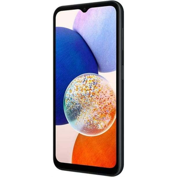Samsung Galaxy A14 6.6", 128 GB, Nero, Dual-SIM, SM-A145RZKVEUE (B)