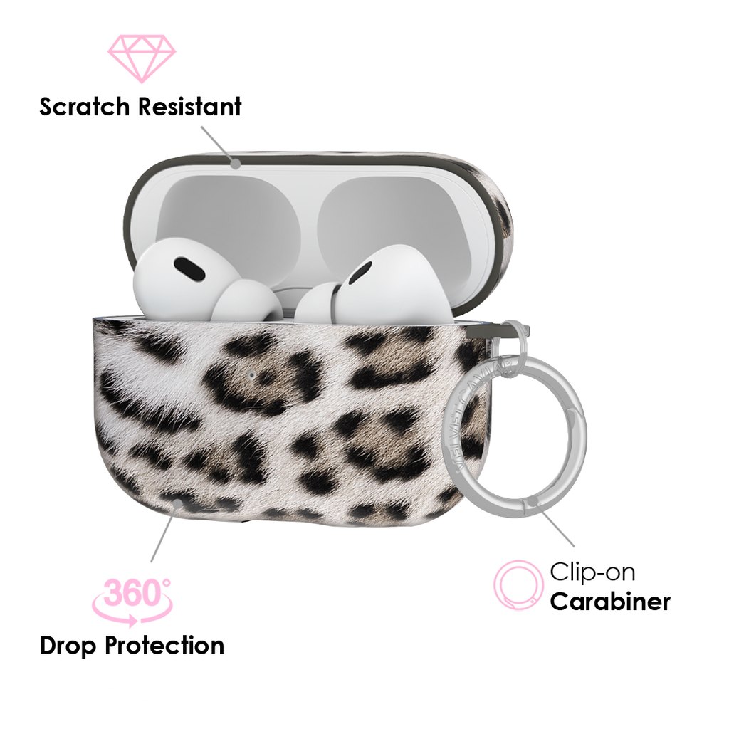 Arctic Leopard AirPod Case