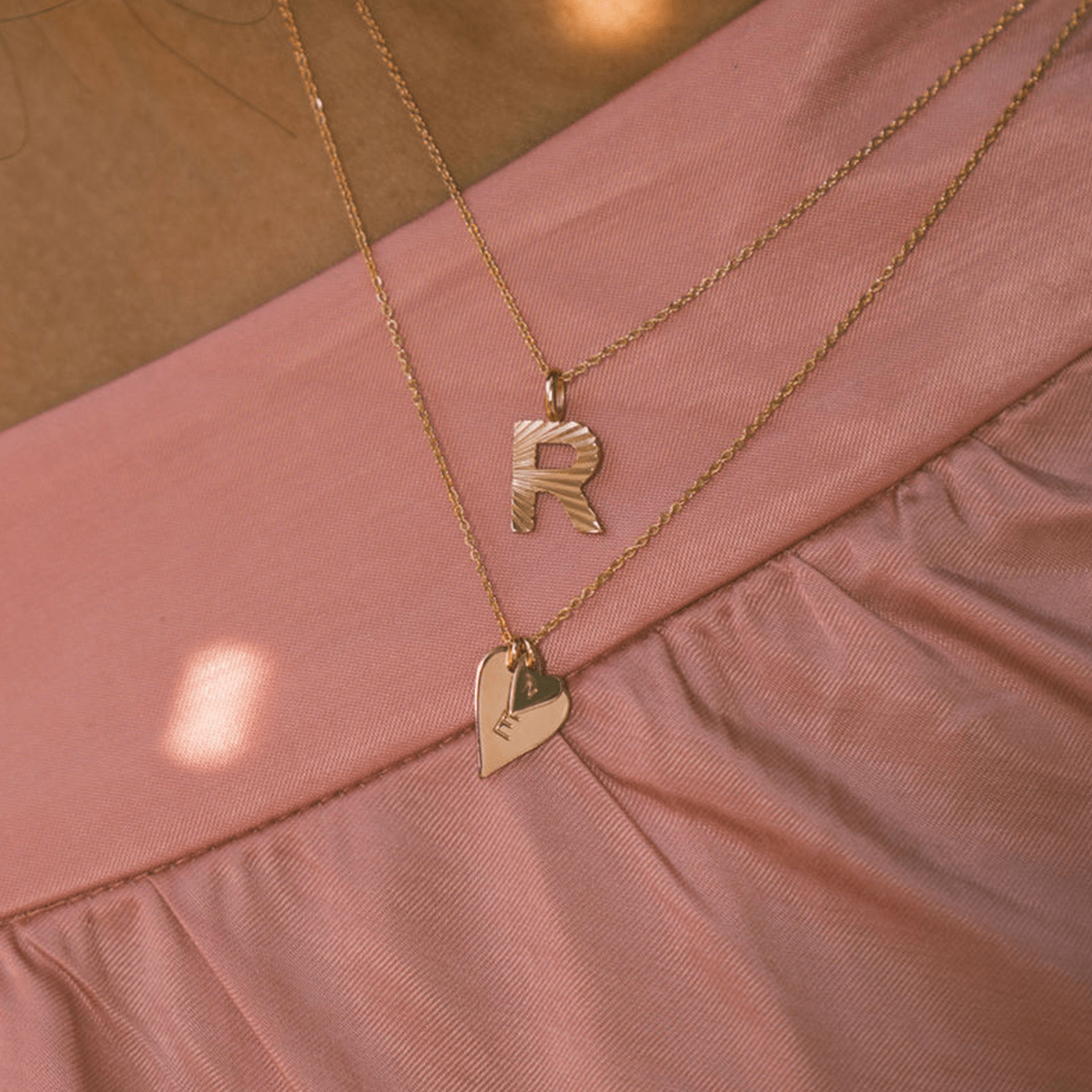 Sweetheart Initial Necklace - Image 4