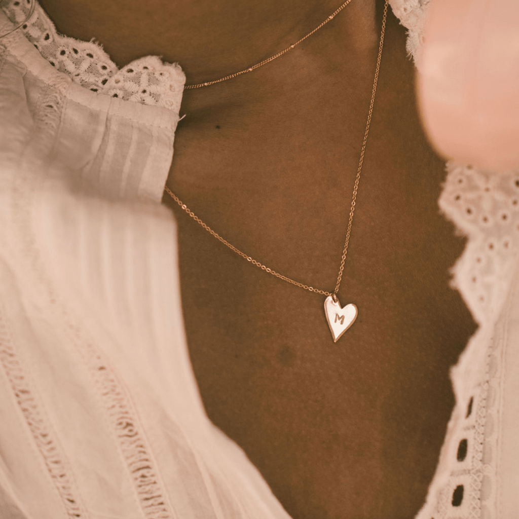 Sweetheart Initial Necklace - Image 2