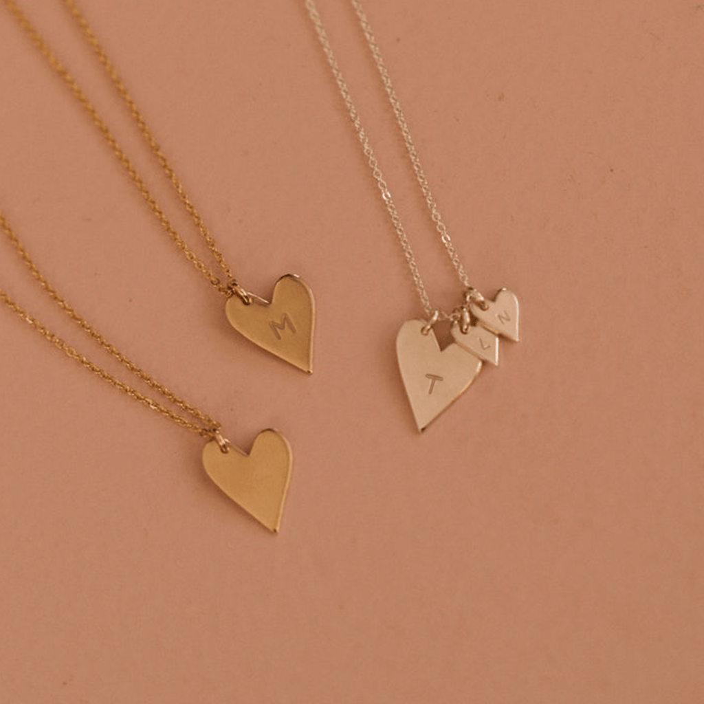 Sweetheart Initial Necklace - Image 3