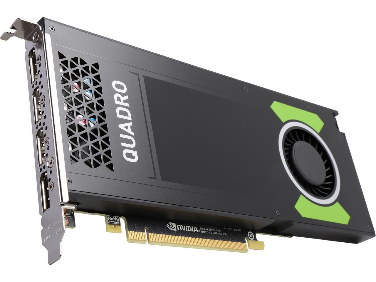 Nvidia Quadro P4000 8GB Quad Display Port