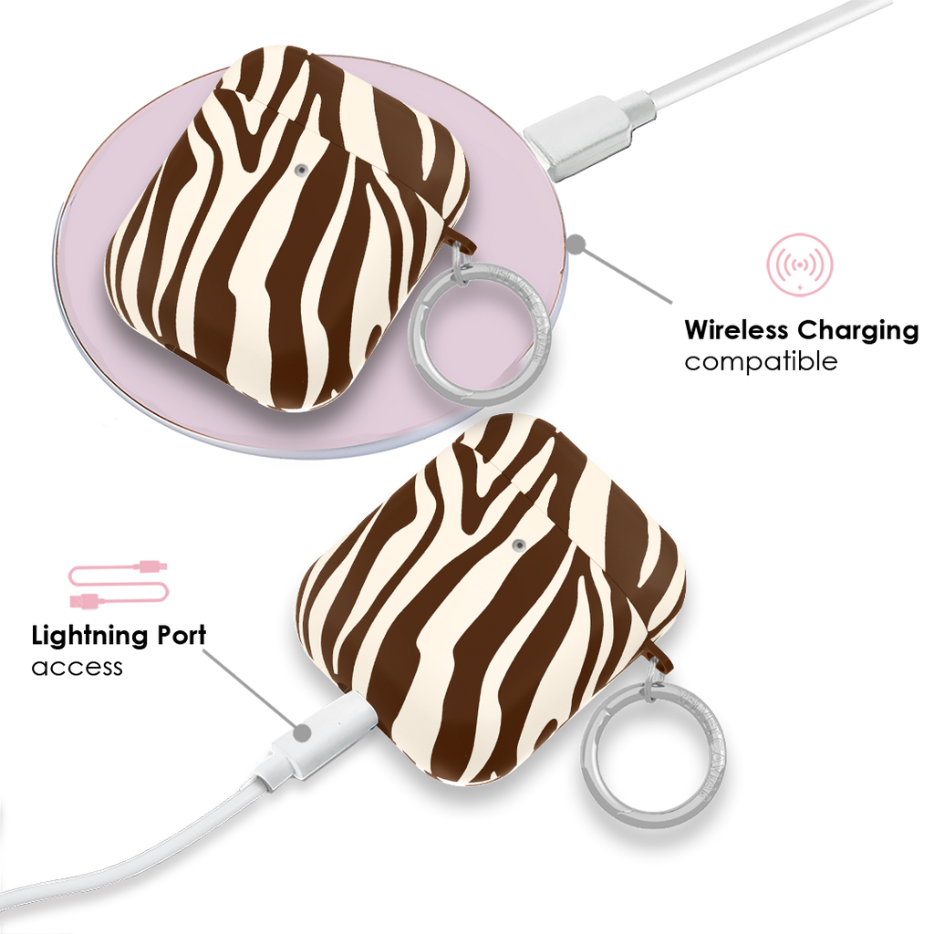Coco Zebra AirPod Case