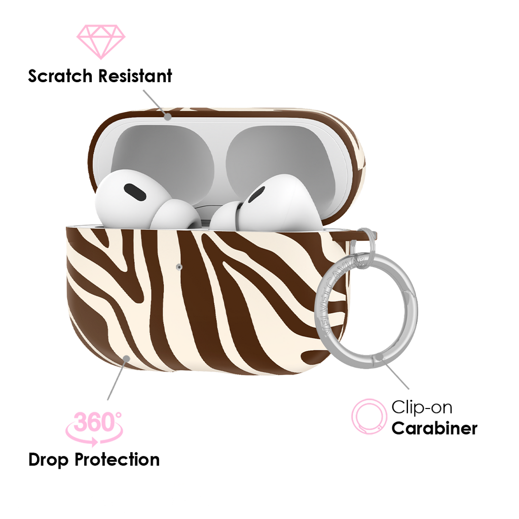 Coco Zebra AirPod Case