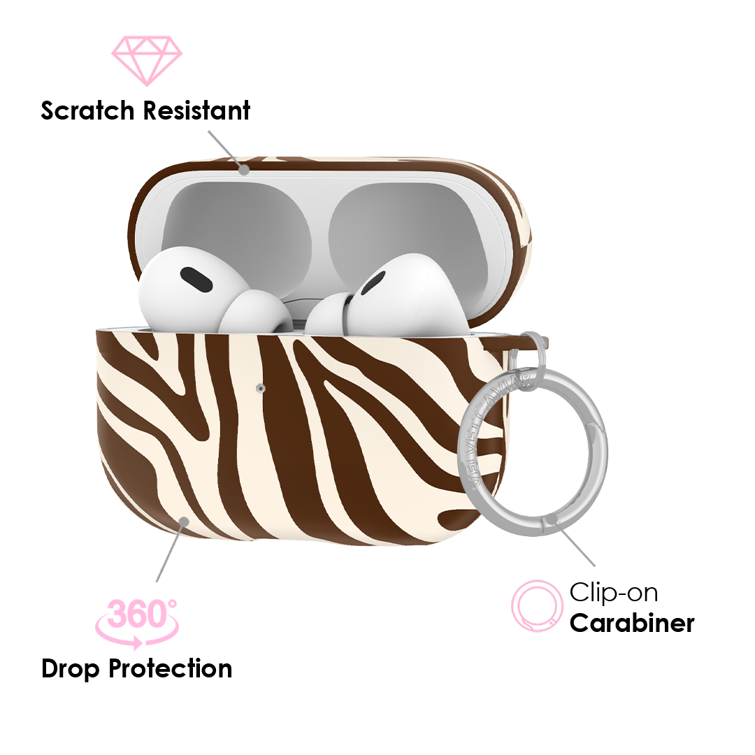 Coco Zebra AirPod Case
