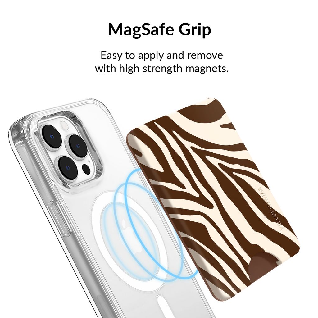 Coco Zebra MagSafe Wallet