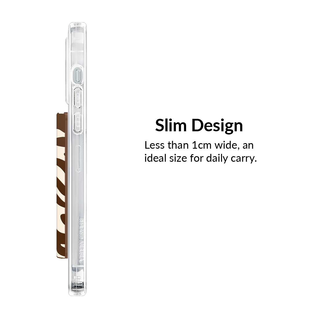 Coco Zebra MagSafe Wallet